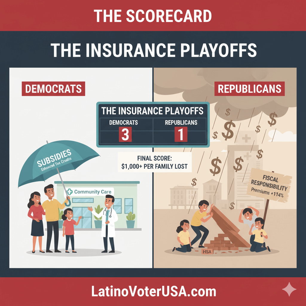 The Scorecard: The Health Insurance Playoffs!