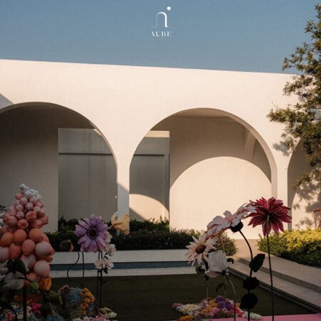 สถานที่จัดงานสไตล์มินิมอล