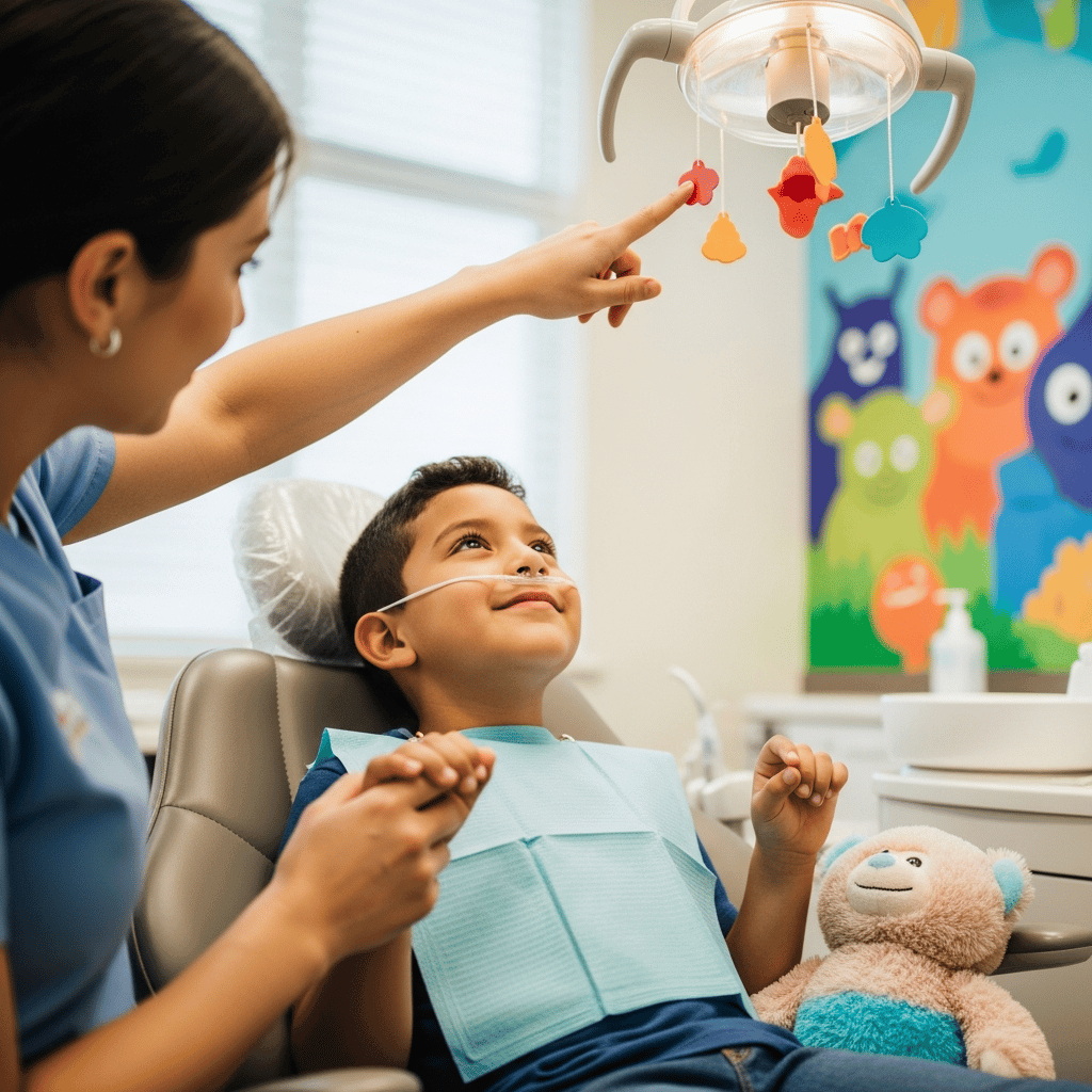 Nitrous Oxide Sedation Eases Kids Dental Anxiety