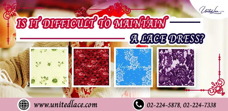 Maintain a lace dress: Is it that difficult?
