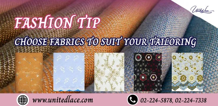 Fashion Tip: Choose fabrics to suit your tailoring