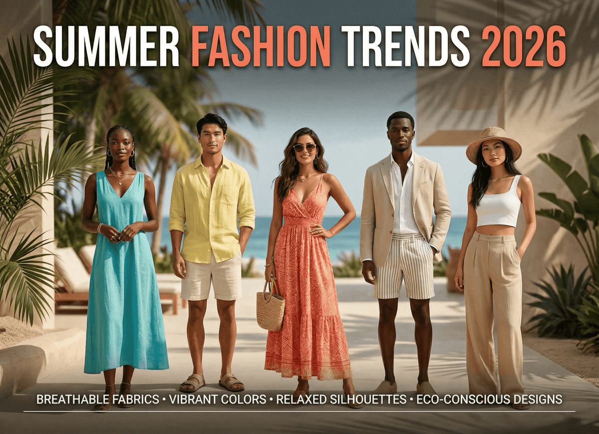 Summer Fashion Trends 2026: Stylish Design Ideas for Hot-Weather Clothing