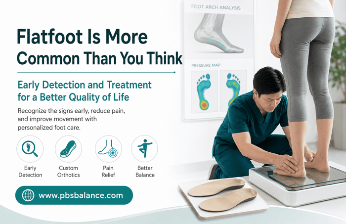 Flatfoot Is More Common Than You Think: Early Detection and Treatment for a Better Quality of Life