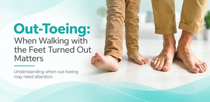 Out-Toeing: When Walking with the Feet Turned Out Matters
