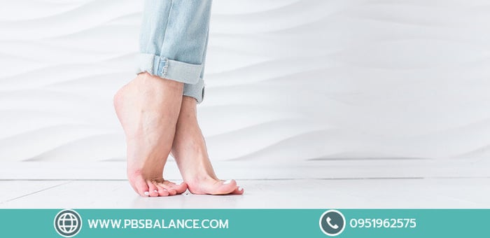 ขางอที่เกิดจากเท้าแบน