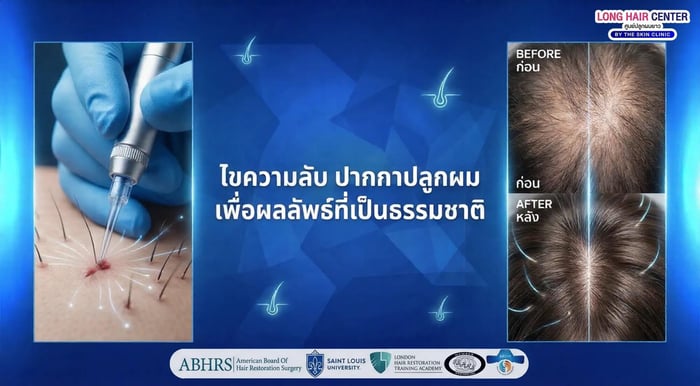 Implanter Pen ทำงานยังไง? เทคนิคปลูกผมที่ได้ผลลัพธ์ธรรมชาติ