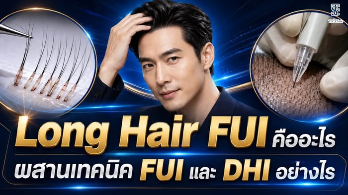 Long Hair FUI เทคนิคผสาน FUI และ DHI เข้าด้วยกัน