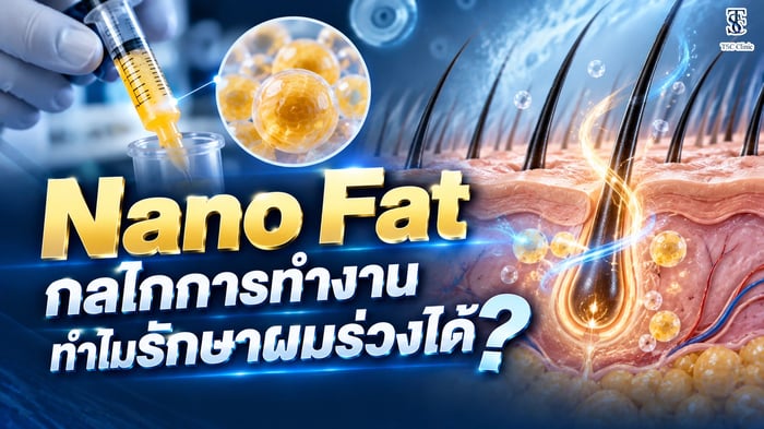 Nano Fat กลไกการทำงาน ทำไมรักษาผมร่วงได้ เปรียบเทียบกับ Minoxidil