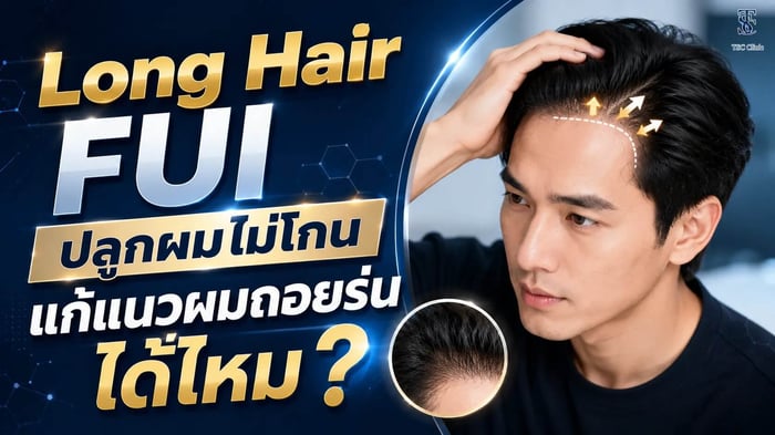 ปลูกผมไม่โกนแก้แนวผมถอยร่นได้ไหม เมื่อไรควรเริ่มประเมิน
