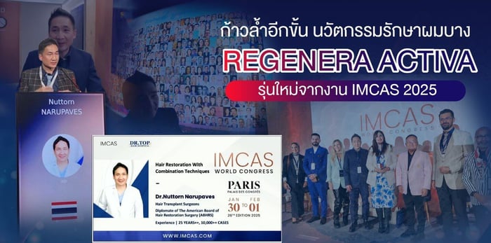 ก้าวล้ำอีกขั้น! นวัตกรรม Regenera Activa รุ่นใหม่จากงาน IMCAS 2025