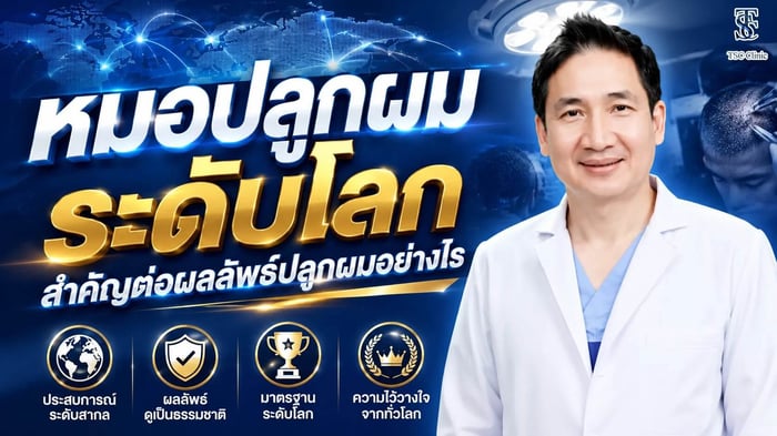 หมอปลูกผมระดับโลก สำคัญต่อผลลัพธ์ปลูกผมอย่างไร
