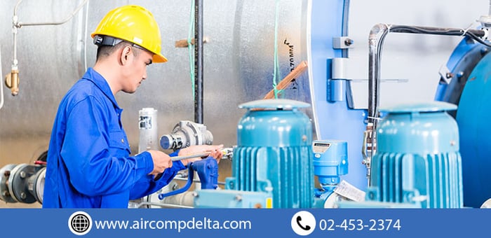 เครื่องปั๊มลมแบบใช้น้ำมันหล่อลื่น VS. แบบไม่ใช้น้ำมันหล่อลื่น