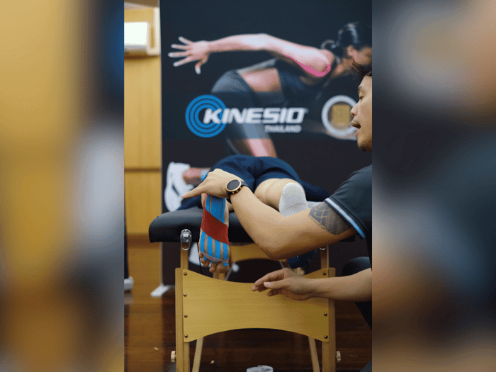 รองช้ำ หรือโรคพังผือใต้ฝ่าเท้าอักเสบ กับการใช้งานคิเนซิโอเทป