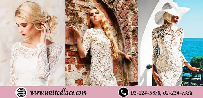 Contemporary Lace Fabric in Boutique Style