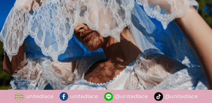 Chantilly Lace เสน่ห์ของผ้าลูกไม้ฝรั่งเศส กับแฟชั่นยุคใหม่