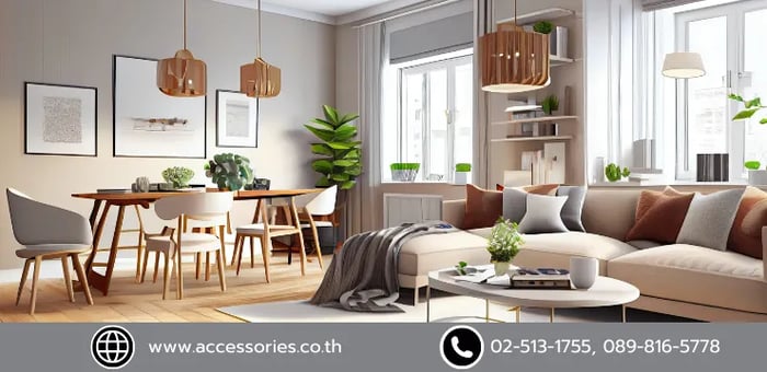 Accessories บริษัท Interior Design ที่ทำให้บ้านในฝันของคุณเป็นจริงได้ดั่งใจ