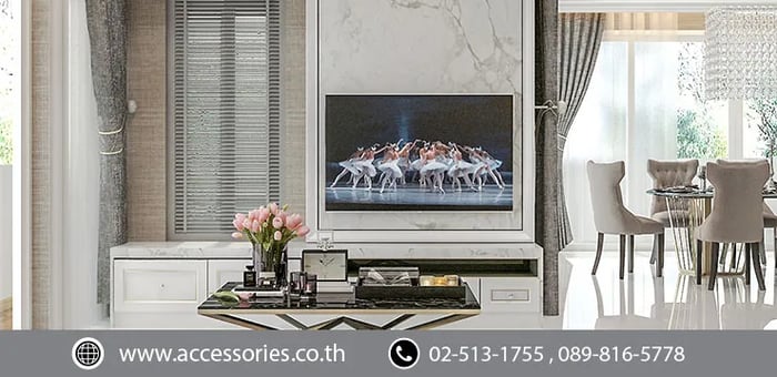 องค์ประกอบของการออกแบบภายในแบบหรูหรา 7 ประการ