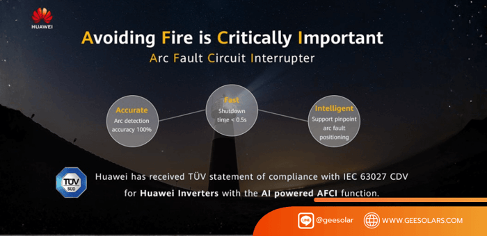 AFCI โซลาร์เซลล์คืออะไร เจาะลึกเทคโนโลยีป้องกันไฟไหม้ที่ระบบโซลาร์ยุคใหม่ต้องมี