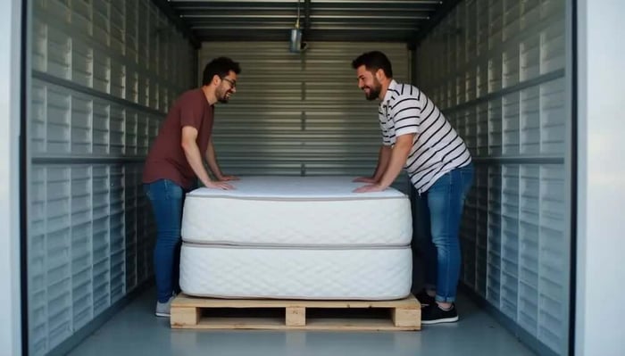 How to store a mattress in self storage