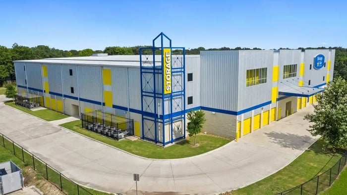 Outdoor view of San Antonio storage unit