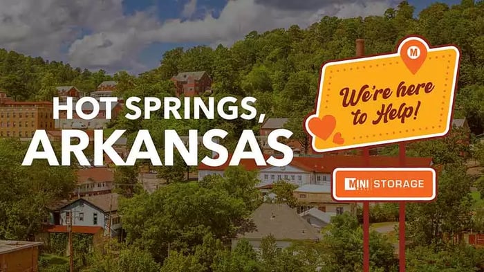 Hot Springs, Arkansas Move Made Easy with Self-Storage