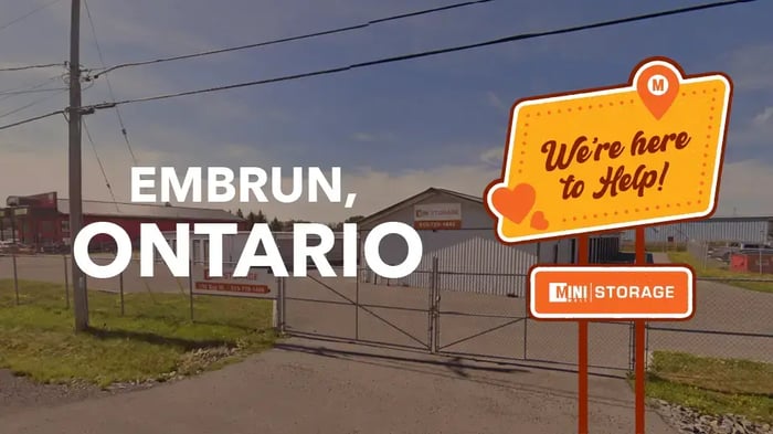 Exploring Embrun: An Eastern Ontario Adventure  - Mini Mall Storage