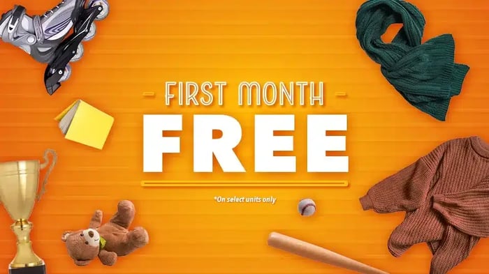 Get Your First Month Free at Mini Mall Storage