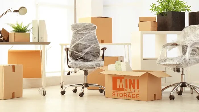 Out of Office: Mini Mall's Tips for Storing Office Furniture