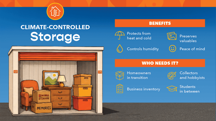 Why You Should Rent a Climate Controlled Storage Unit
