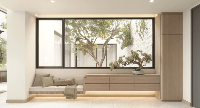 หน้างานจริงของโครงการ Interior Design โดย Perdsagard