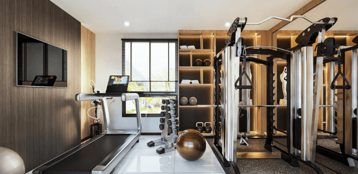 ออกแบบ Home Fitness: ตอบโจทย์การออกกำลังกายที่บ้านอย่างมีสไตล์