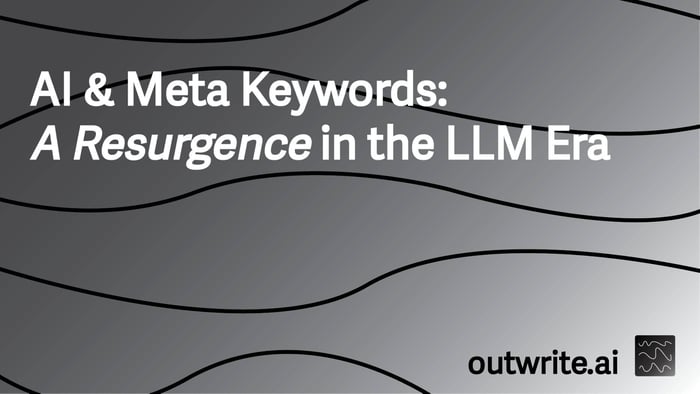 AI & Meta Keywords: A Resurgence in the LLM Era