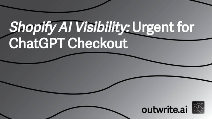 Shopify AI Visibility: Urgent for ChatGPT Checkout