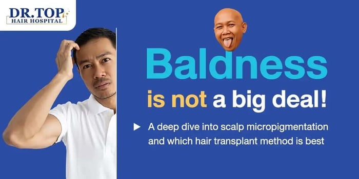 Baldness is not a big deal! A deep dive into scalp micropigmentation and which hair transplant method is best