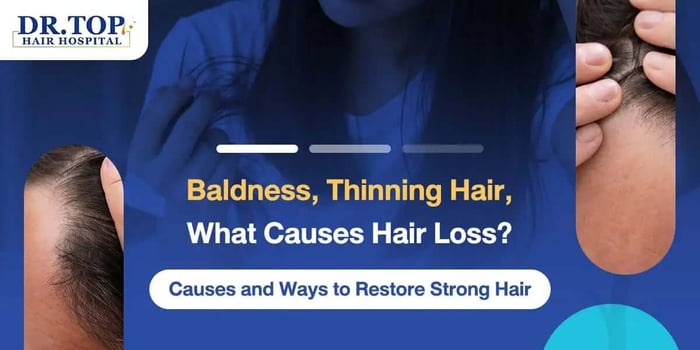 Baldness, Thinning Hair, What Causes Hair Loss? Causes and Ways to Restore Strong Hair