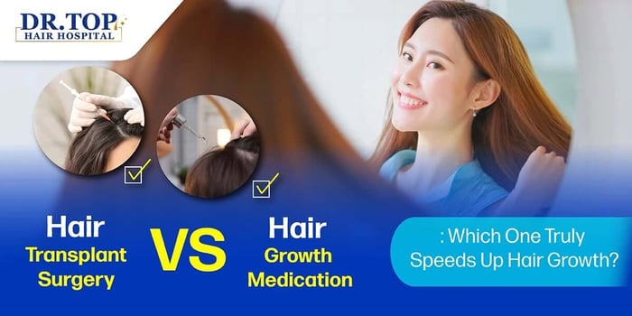 Hair Transplant Surgery vs Hair Growth Medication: Which One Truly Speeds Up Hair Growth?