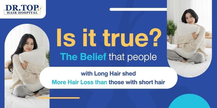 Is it true? The Belief that people with Long Hair shed More Hair Loss than those with short hair