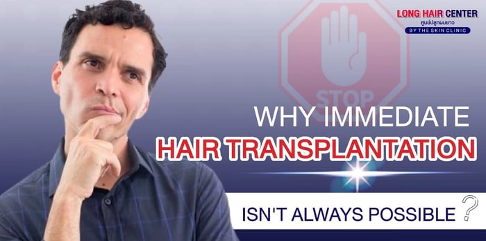 Why Is Immediate Hair Transplantation Not Possible in Some Cases? What Are the Available Treatment Options?