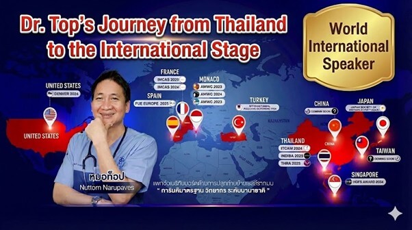 Dr. Top’s Journey from Thailand to the International Stage.