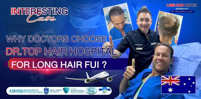 Even Doctors Choose Long Hair transplant with Dr. Top, Confidence Beyond Treatment