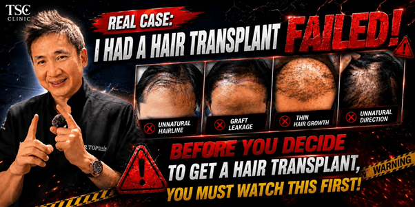 Lessons Learned from a Case of Fixing “A Failed Hair Transplant, Hair Didn’t Grow”, Revealing the Real Costs You Need to Know Before Making a Decision