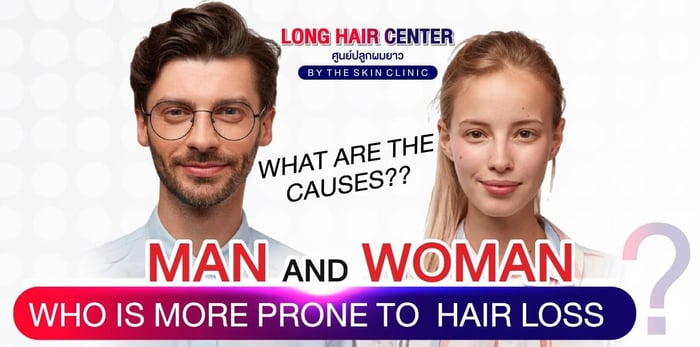 Men and women who are more prone to hair loss?