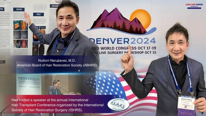 World-Renowned Hair Transplant Surgeon Dr. Nuttorn Narupaves Showcases Innovative Techniques at ISHRS 2024