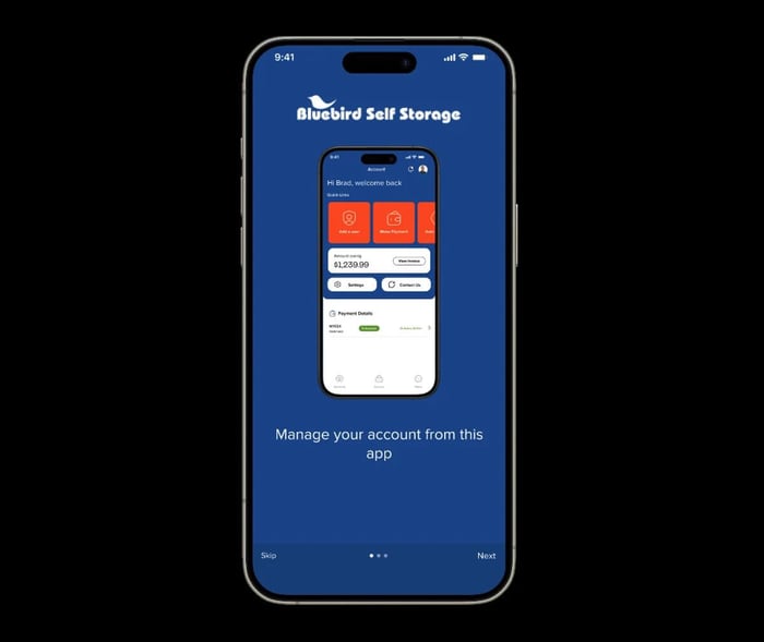 Bluebird-Self-Storage-App
