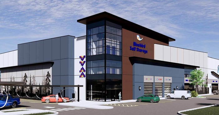 Bluebird Self Storage Building, Buying to Expand Portfolio