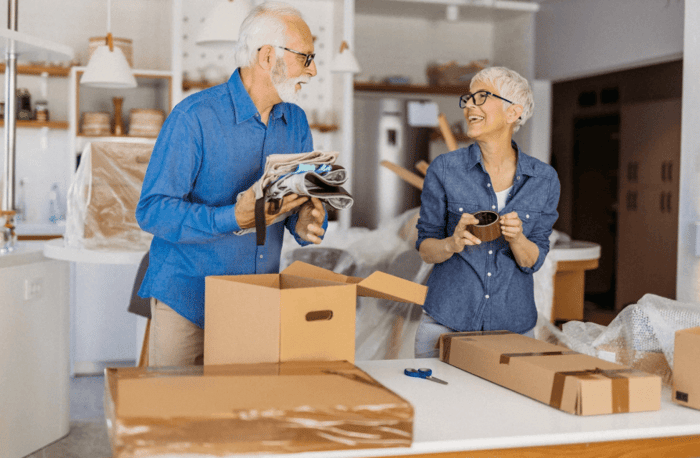Older adults taking advantage of storage for seniors