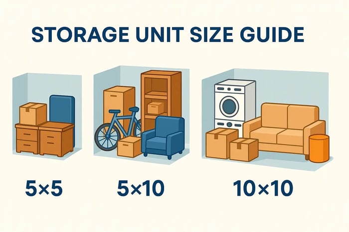 storage unit size guide