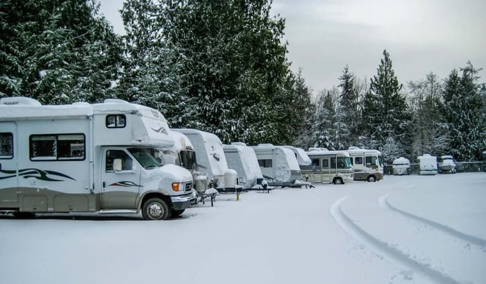 winter rv and boat storage