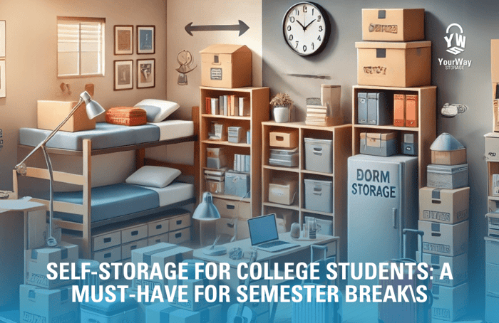 Self-Storage for College Students: A Must-Have for Semester Breaks