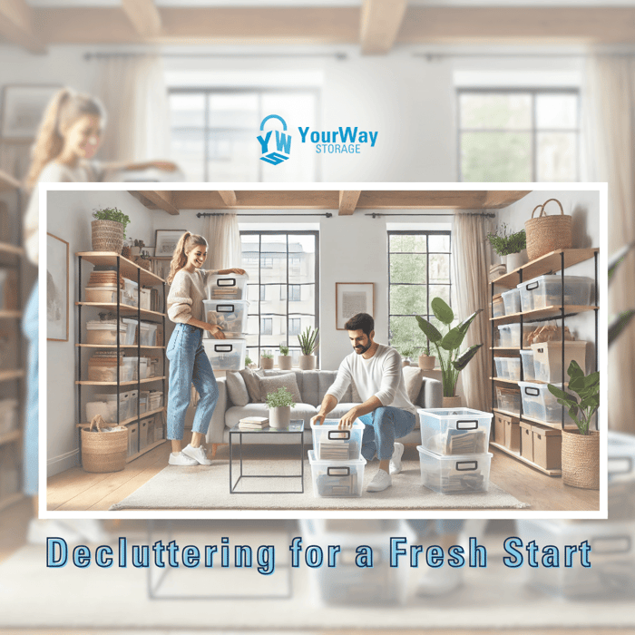 Decluttering for a Fresh Start: Storage Solutions That Work
